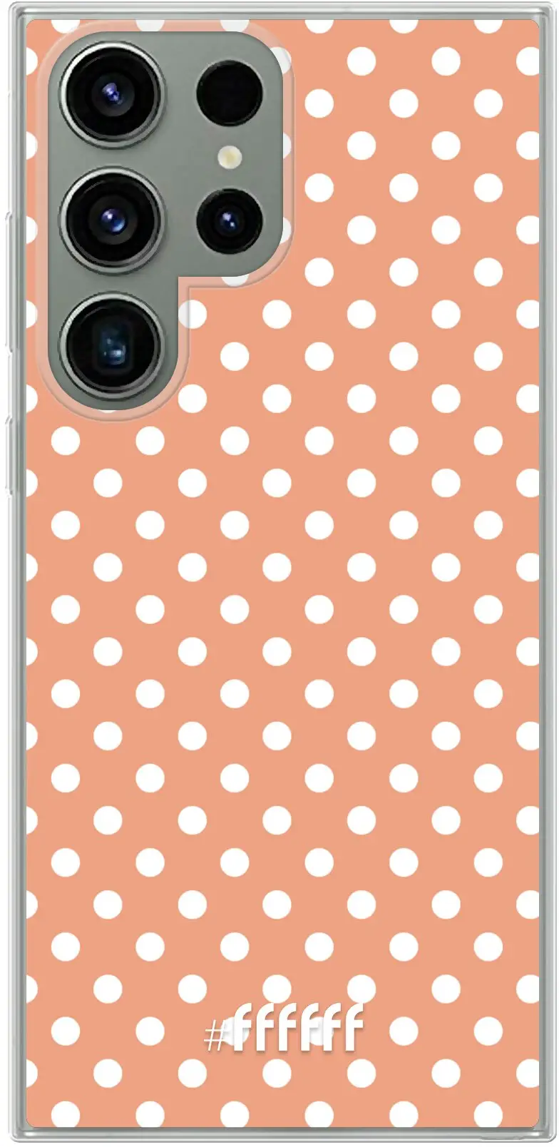 Peachy Dots Galaxy S23 Ultra