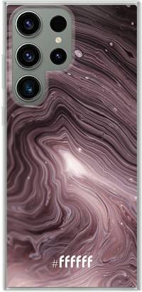 Purple Marble Galaxy S23 Ultra