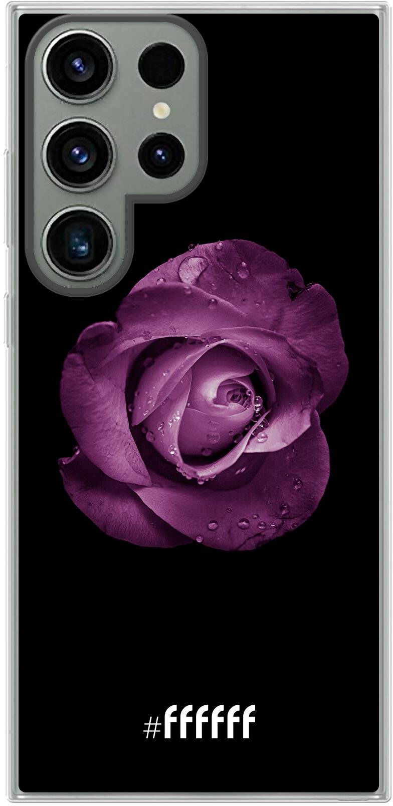 Purple Rose Galaxy S23 Ultra