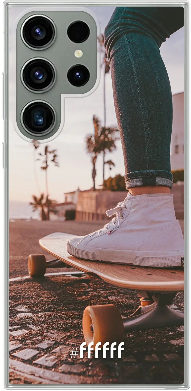 Skateboarding Galaxy S23 Ultra