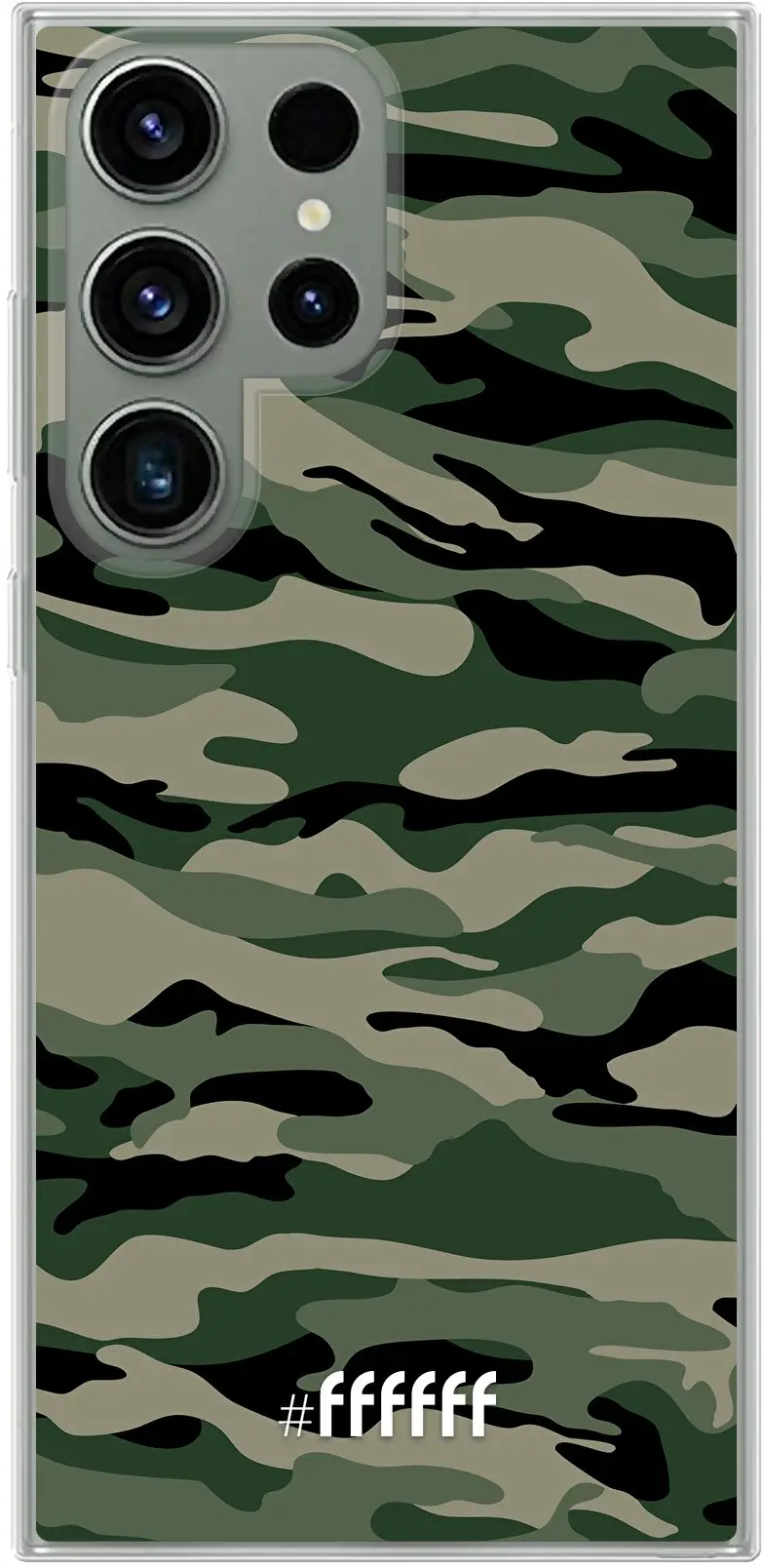 Woodland Camouflage Galaxy S23 Ultra