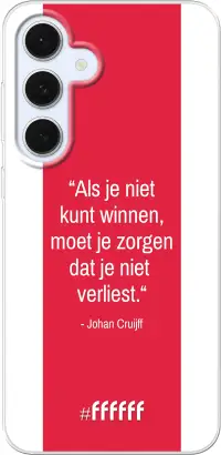 AFC Ajax Quote Johan Cruijff Galaxy S24 FE