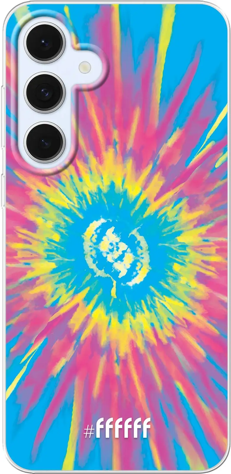 Flower Tie Dye Galaxy S24 FE