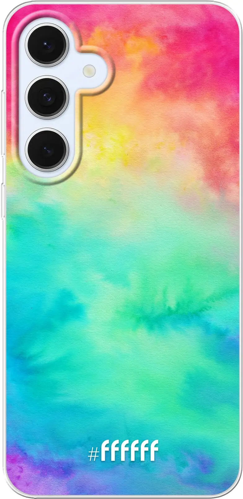 Rainbow Tie Dye Galaxy S24 FE