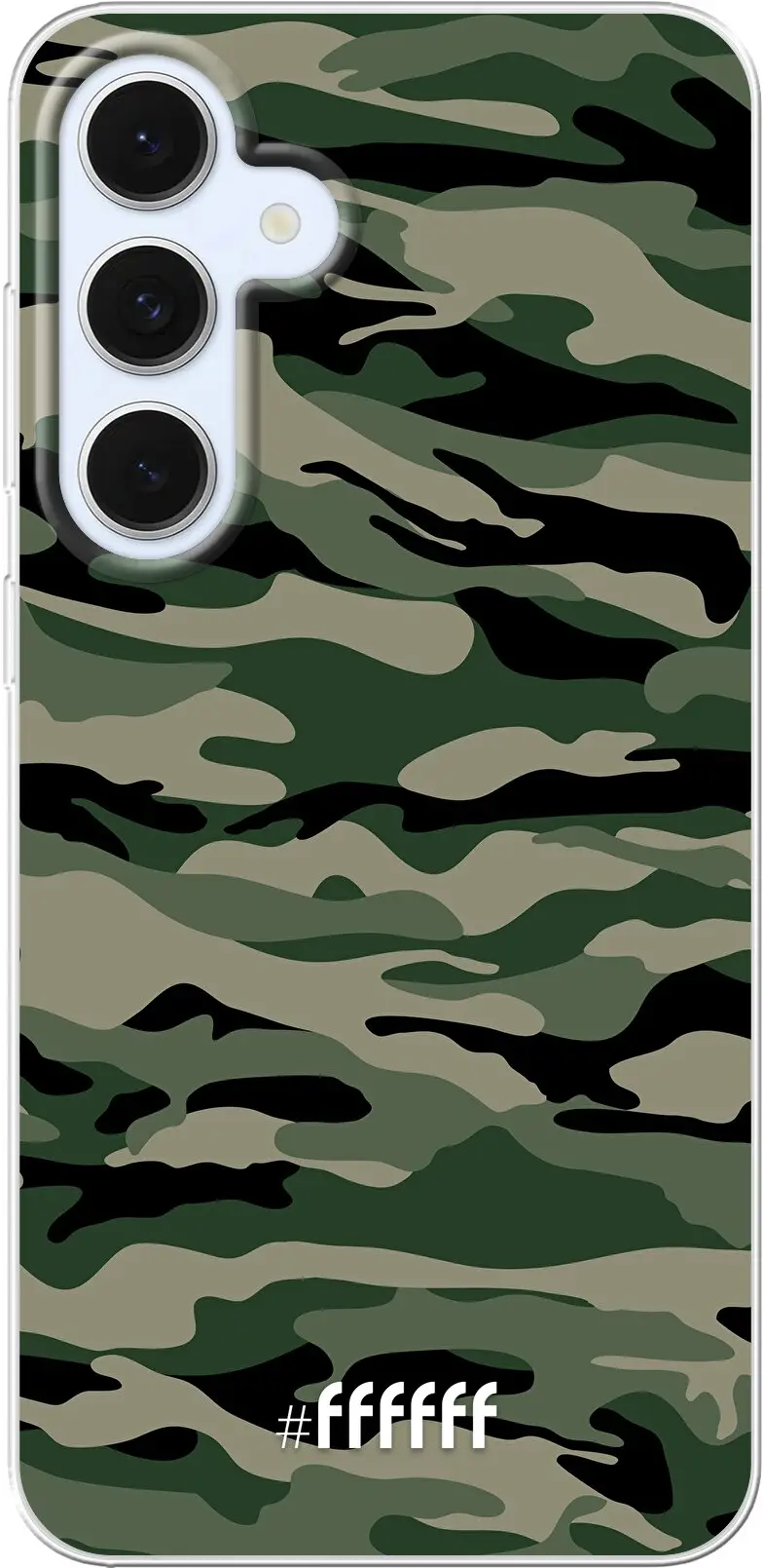 Woodland Camouflage Galaxy S24 FE