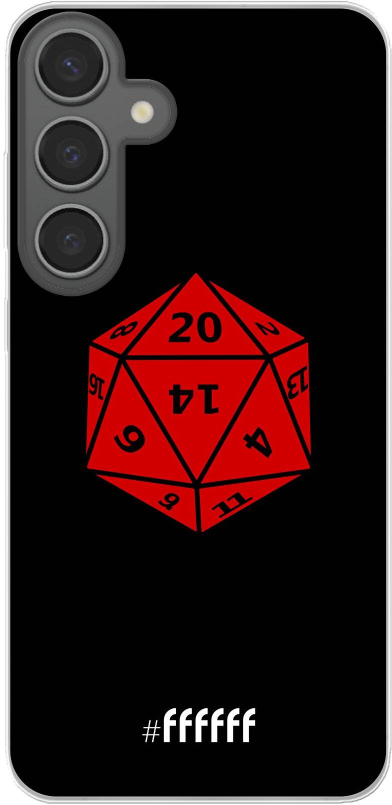 D20 - Black Galaxy S24 Plus