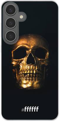 Gold Skull Galaxy S24 Plus