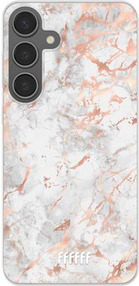 Peachy Marble Galaxy S24 Plus