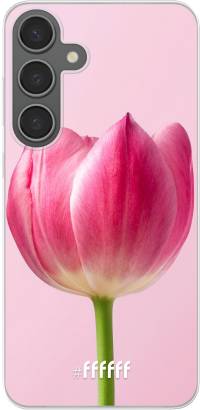 Pink Tulip Galaxy S24 Plus