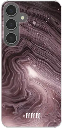 Purple Marble Galaxy S24 Plus