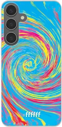 Swirl Tie Dye Galaxy S24 Plus