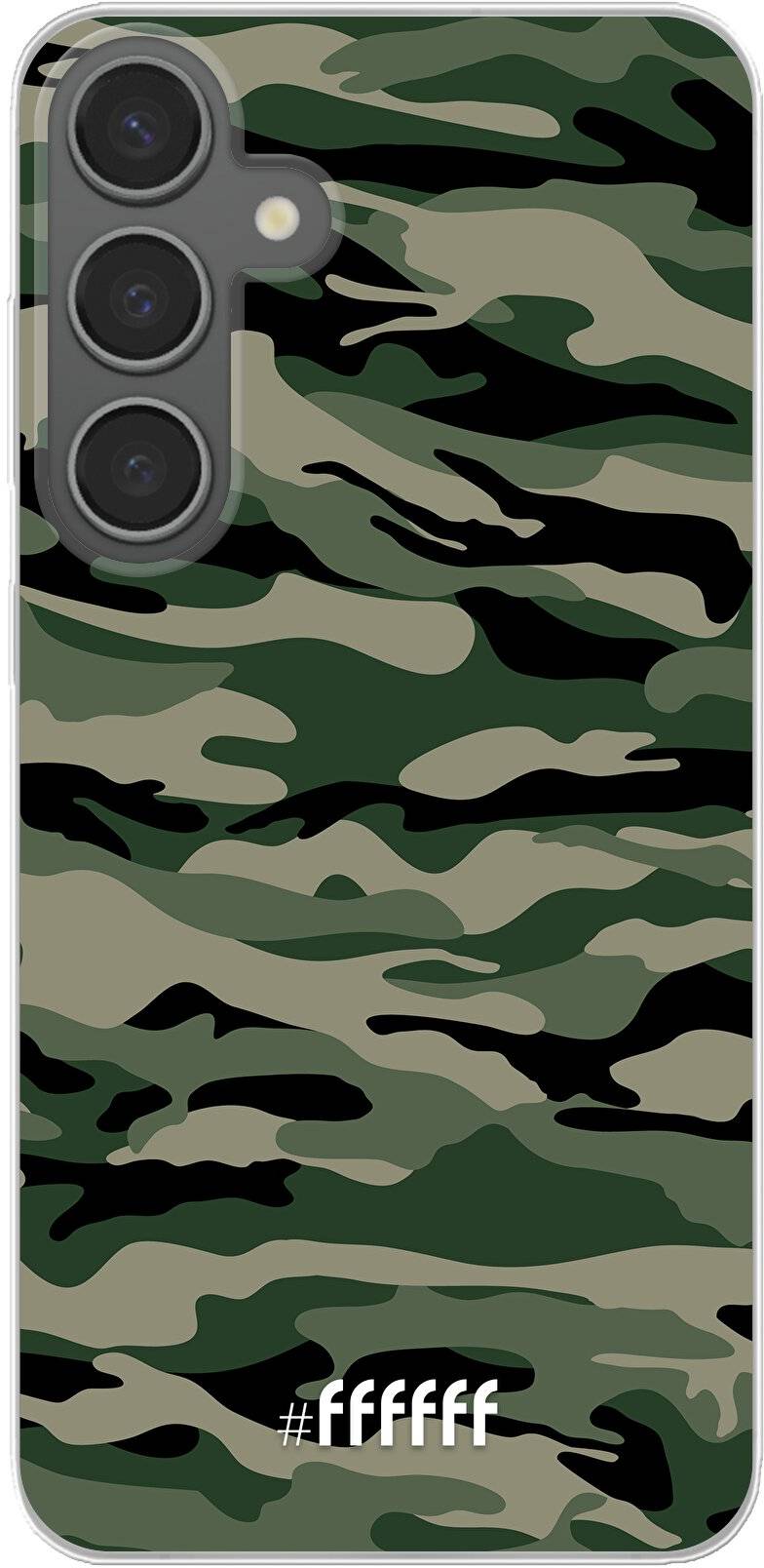 Woodland Camouflage Galaxy S24 Plus