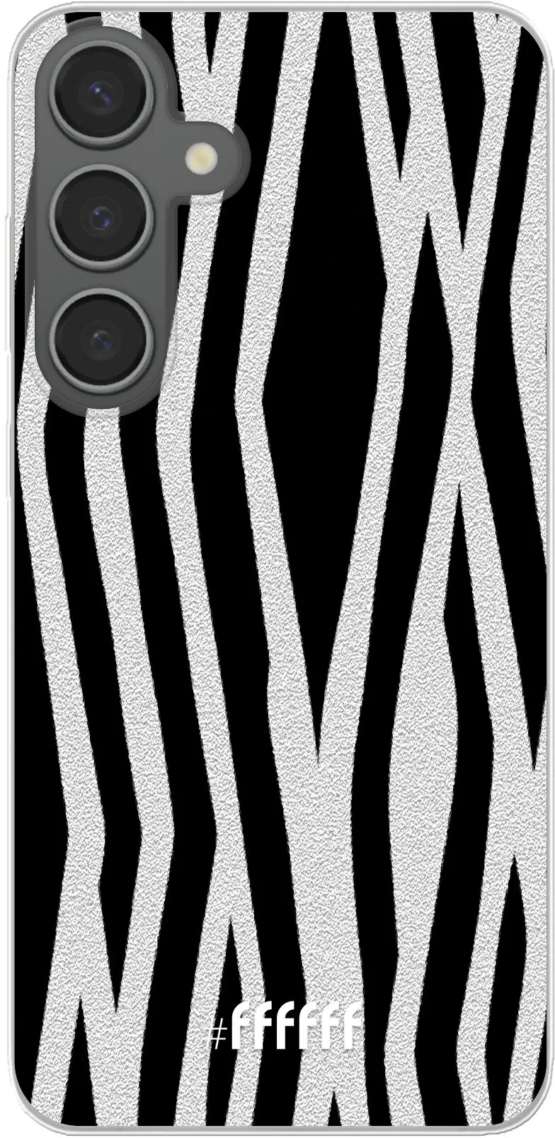 Zebra Print Galaxy S24 Plus