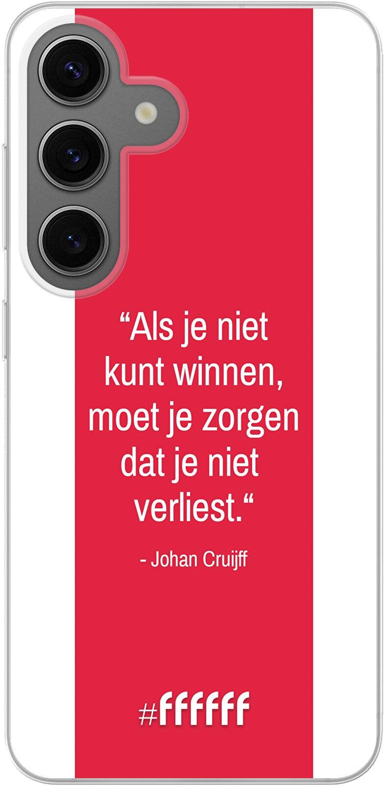 AFC Ajax Quote Johan Cruijff Galaxy S24