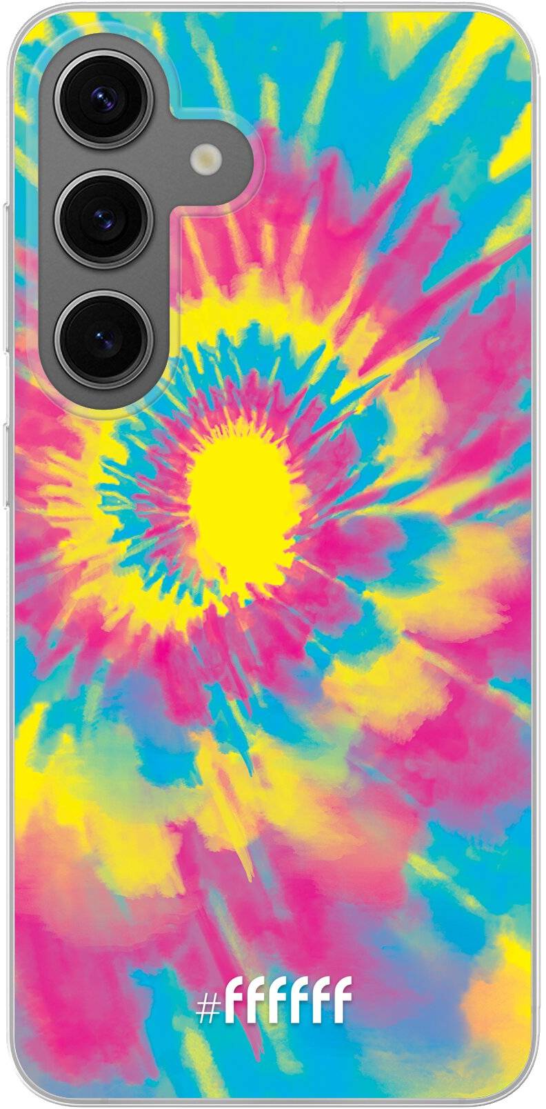 Psychedelic Tie Dye Galaxy S24