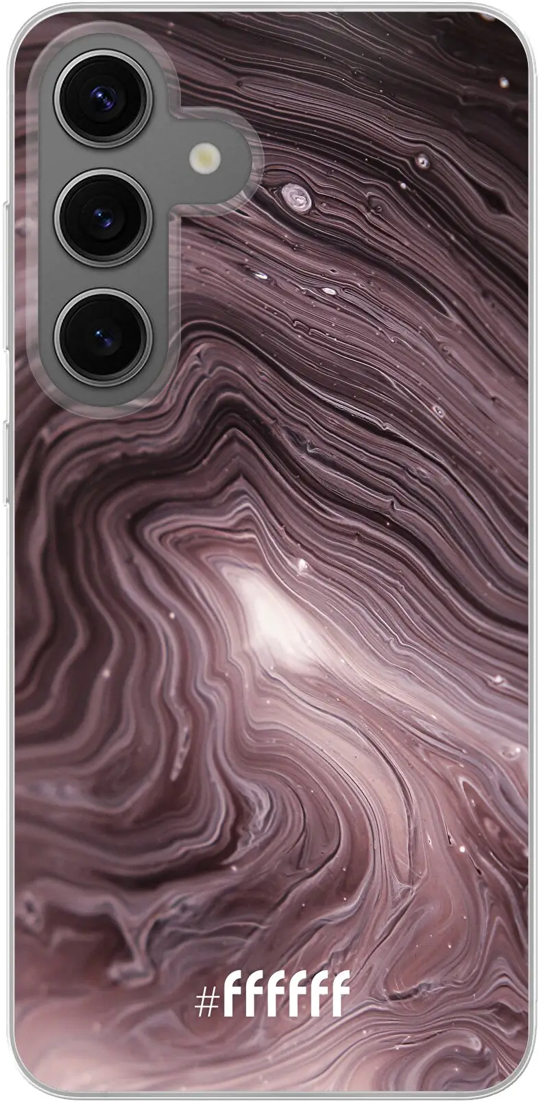 Purple Marble Galaxy S24