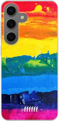 Rainbow Canvas Galaxy S24