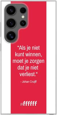 AFC Ajax Quote Johan Cruijff Galaxy S24 Ultra