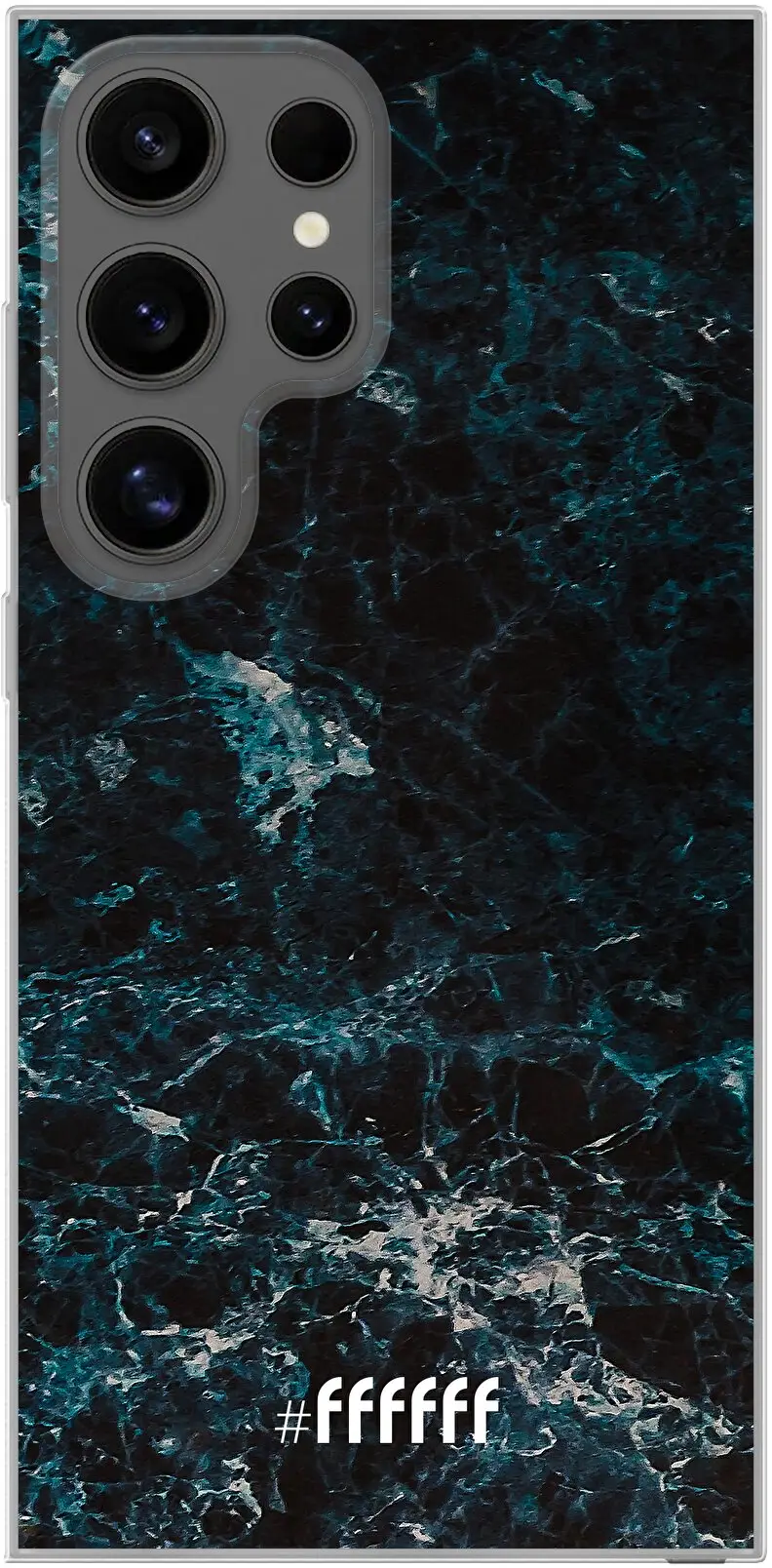 Dark Blue Marble Galaxy S24 Ultra