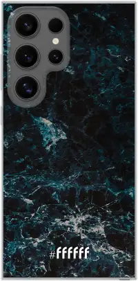 Dark Blue Marble Galaxy S24 Ultra