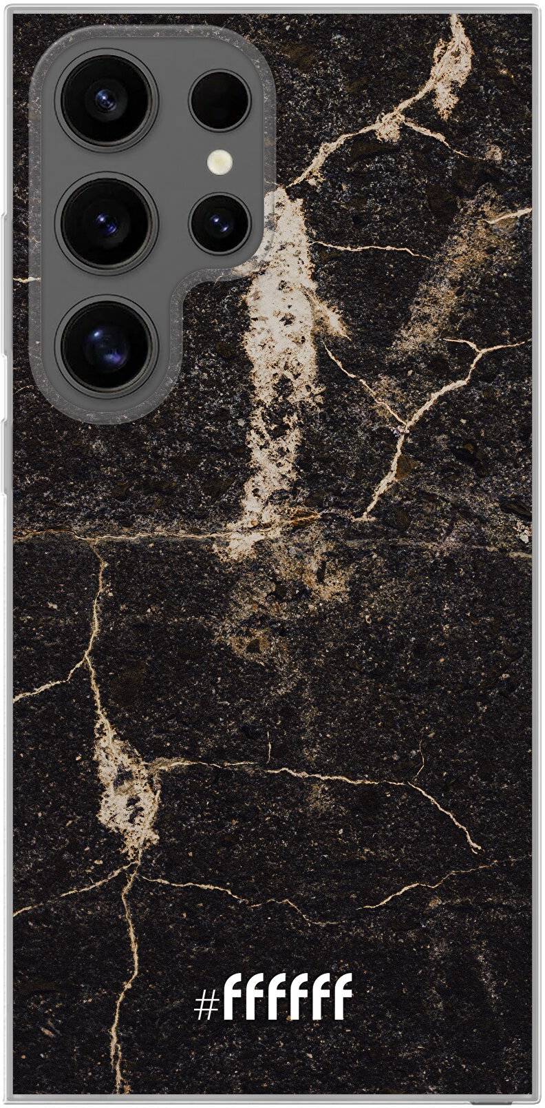 Dark Golden Marble Galaxy S24 Ultra