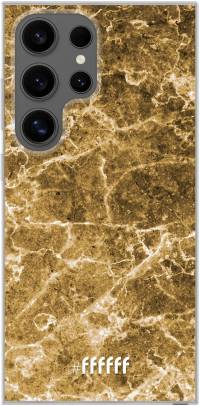 Gold Marble Galaxy S24 Ultra