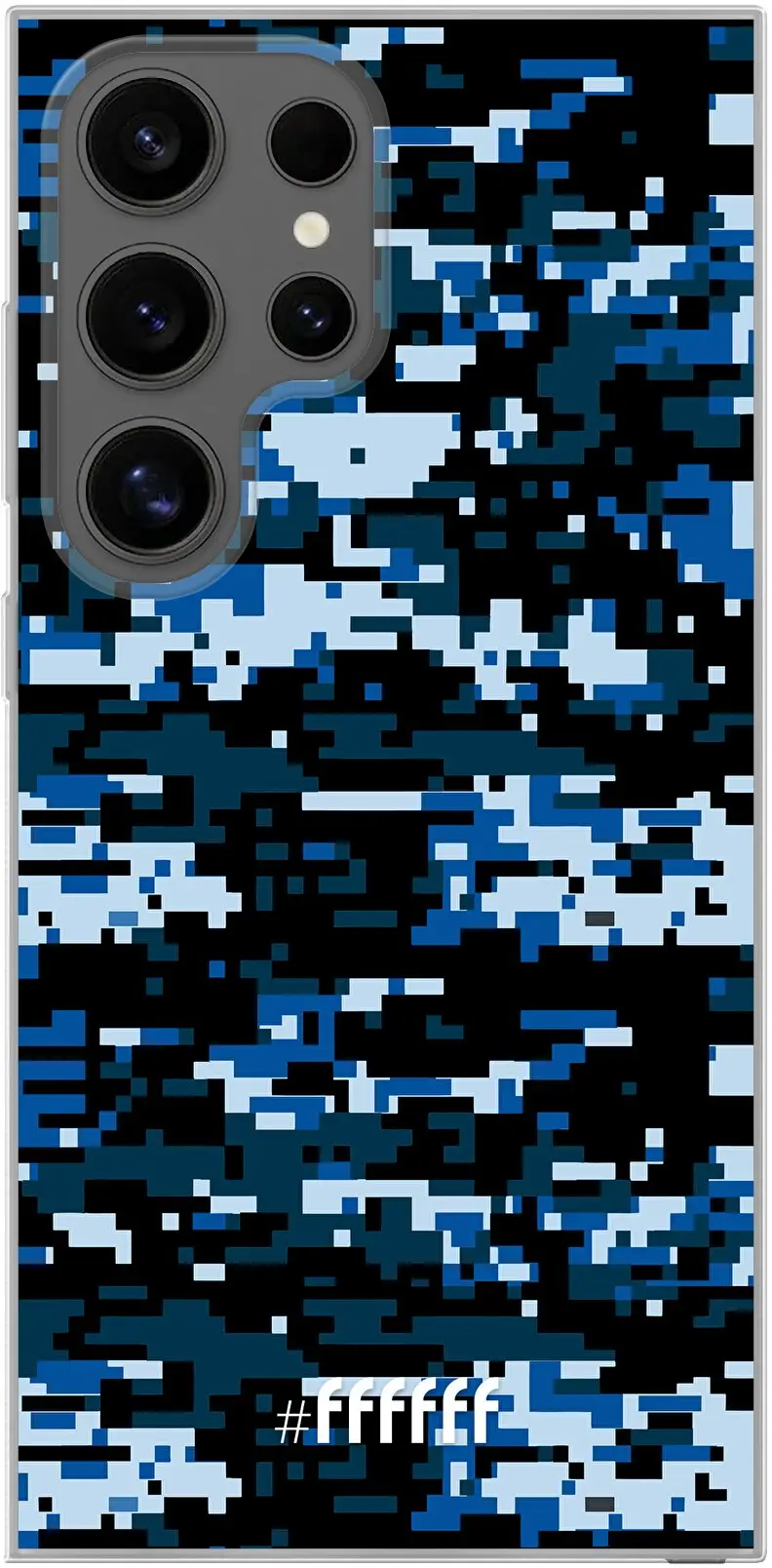 Navy Camouflage Galaxy S24 Ultra