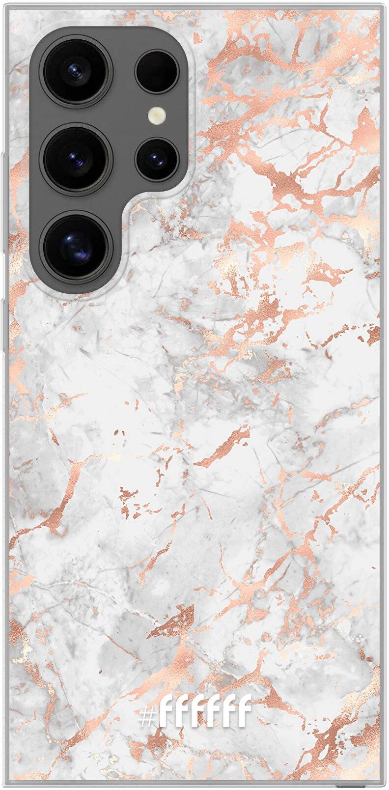 Peachy Marble Galaxy S24 Ultra