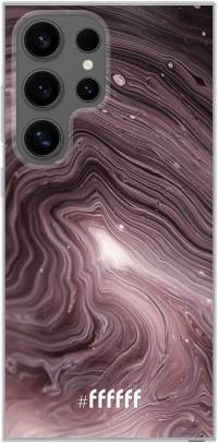 Purple Marble Galaxy S24 Ultra