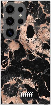 Rose Gold Marble Galaxy S24 Ultra