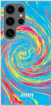 Swirl Tie Dye Galaxy S24 Ultra