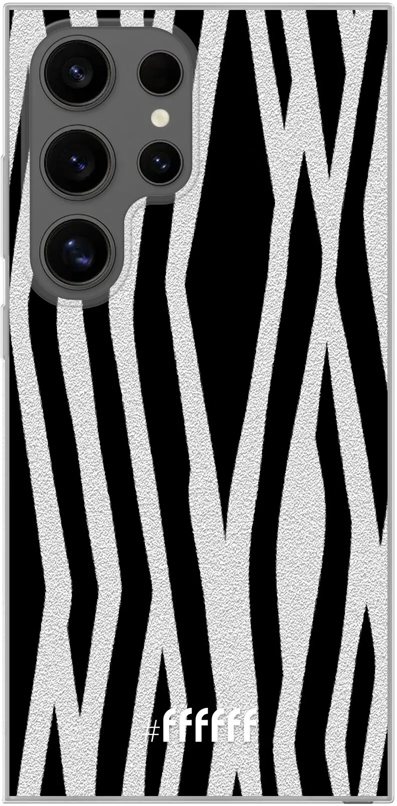 Zebra Print Galaxy S24 Ultra