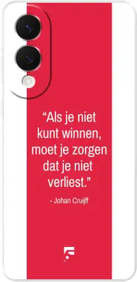 AFC Ajax Quote Johan Cruijff Galaxy S25 Edge