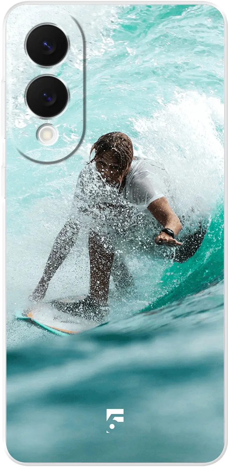 Boy Surfing Galaxy S25 Edge
