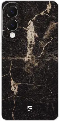 Dark Golden Marble Galaxy S25 Edge