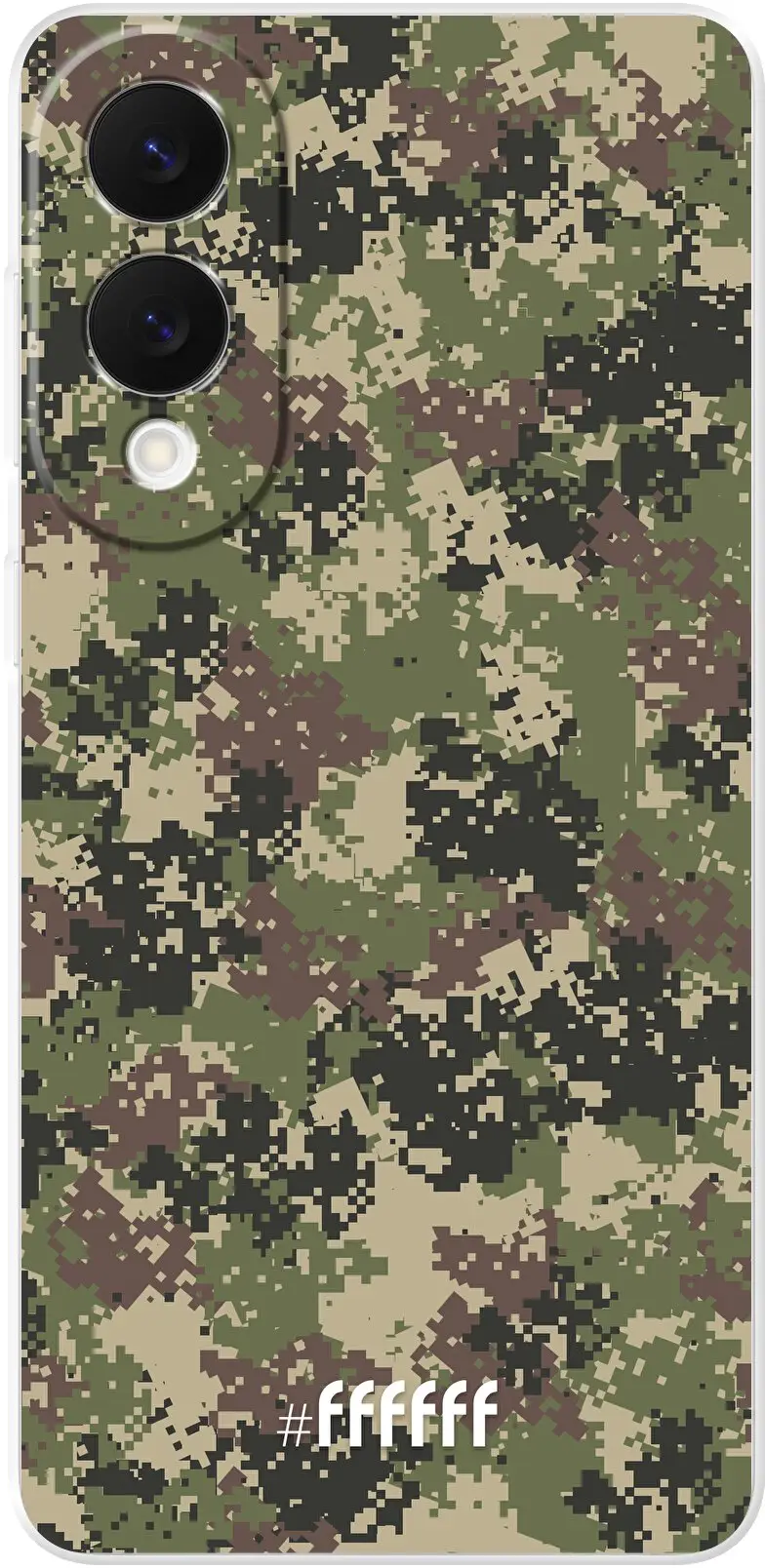 Digital Camouflage Galaxy S25 Edge