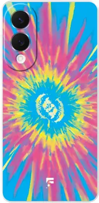Flower Tie Dye Galaxy S25 Edge