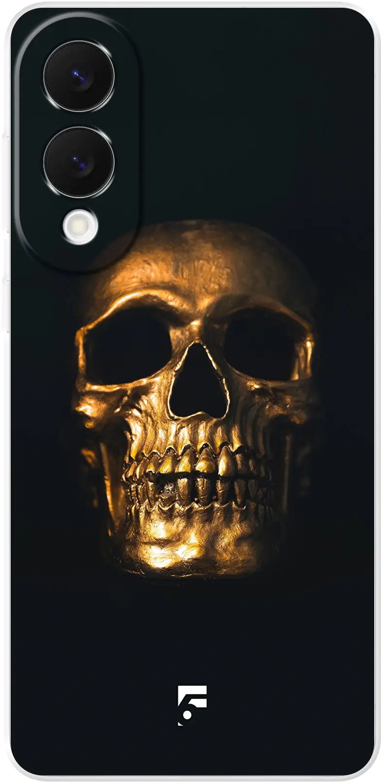 Gold Skull Galaxy S25 Edge