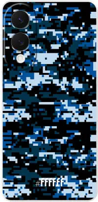 Navy Camouflage Galaxy S25 Edge