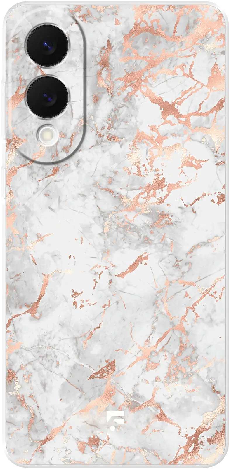 Peachy Marble Galaxy S25 Edge