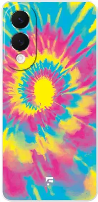 Psychedelic Tie Dye Galaxy S25 Edge