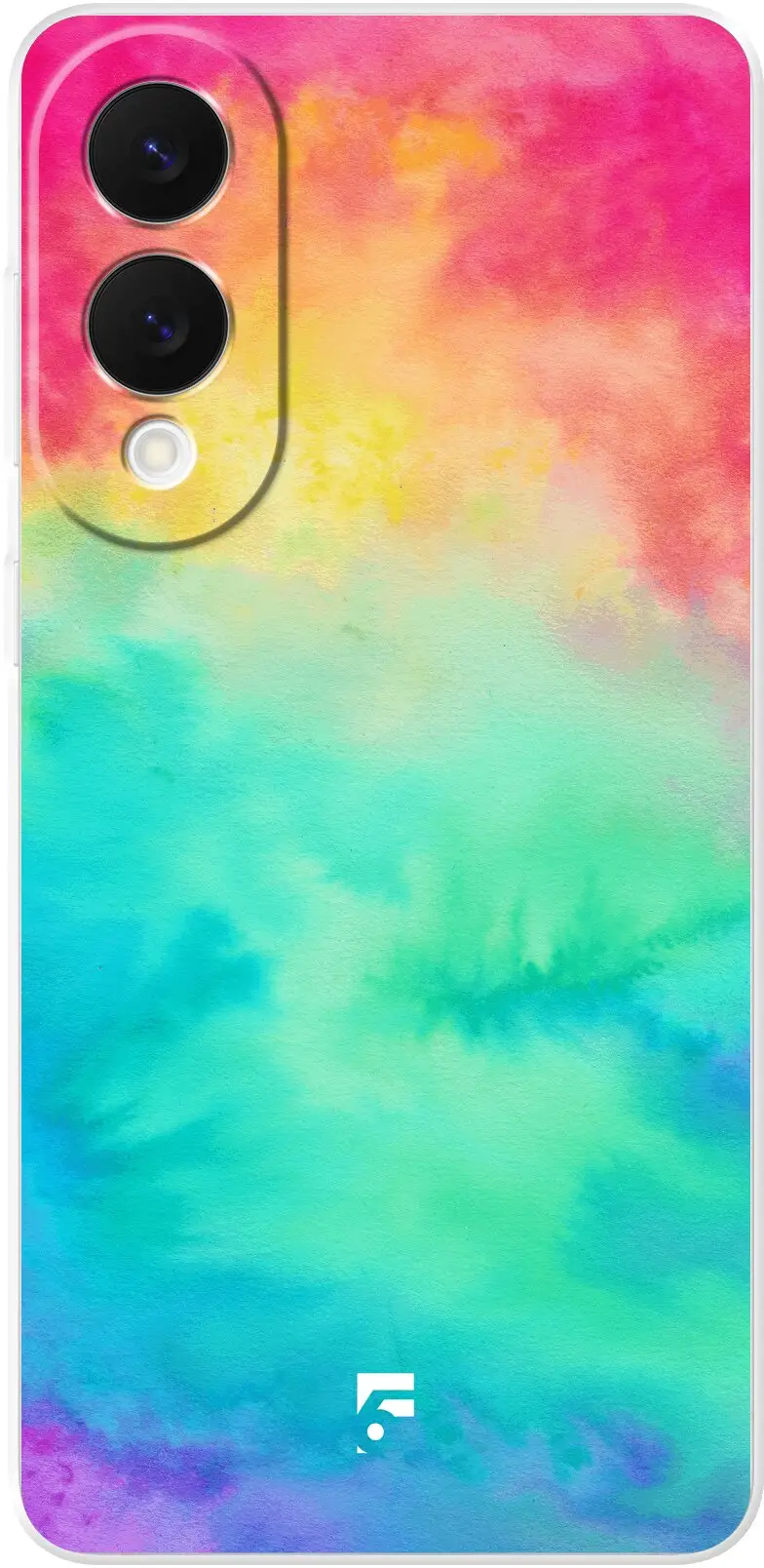 Rainbow Tie Dye Galaxy S25 Edge