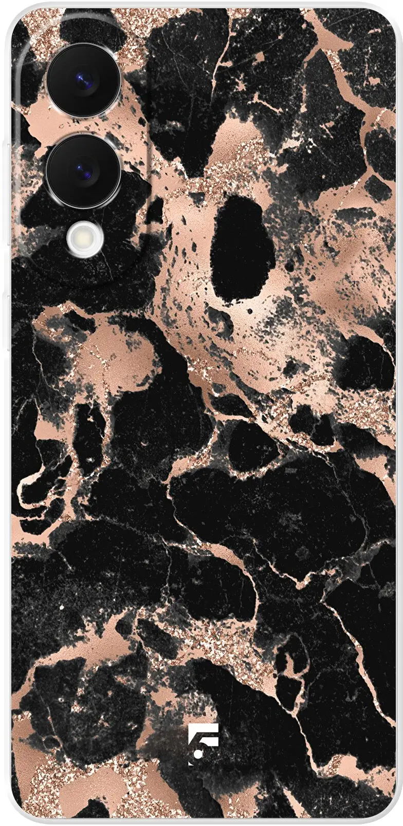 Rose Gold Marble Galaxy S25 Edge