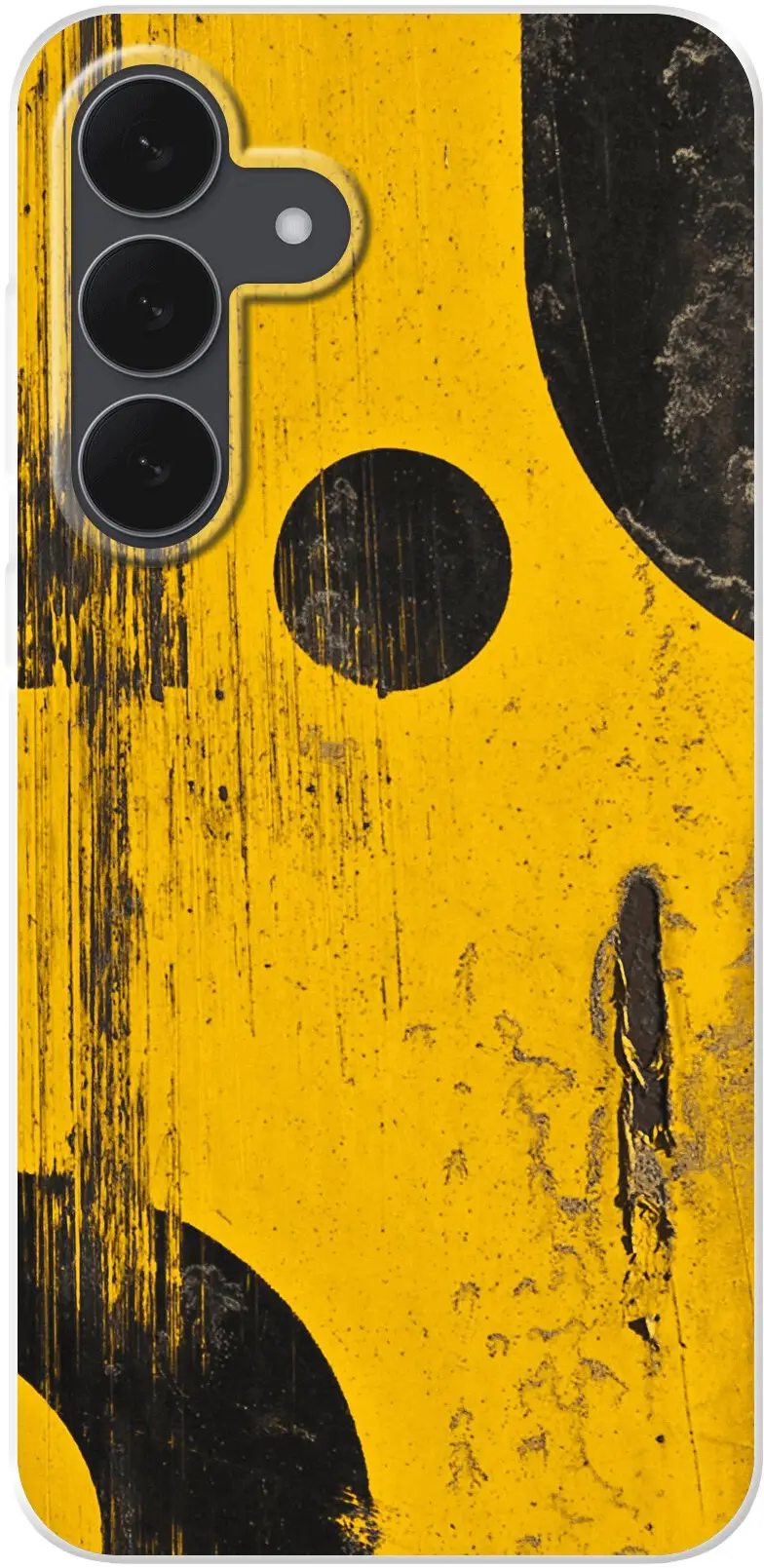 Black And Yellow Galaxy S25 FE