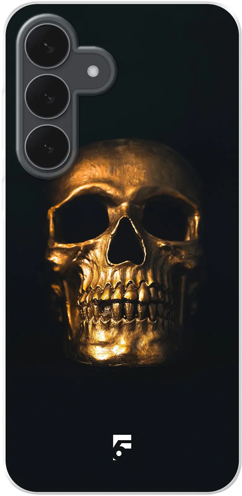 Gold Skull Galaxy S25 FE