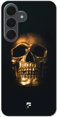 Gold Skull Galaxy S25 FE