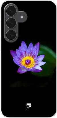 Purple Flower in the Dark Galaxy S25 FE