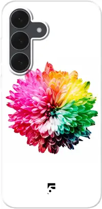 Rainbow Pompon Galaxy S25 FE
