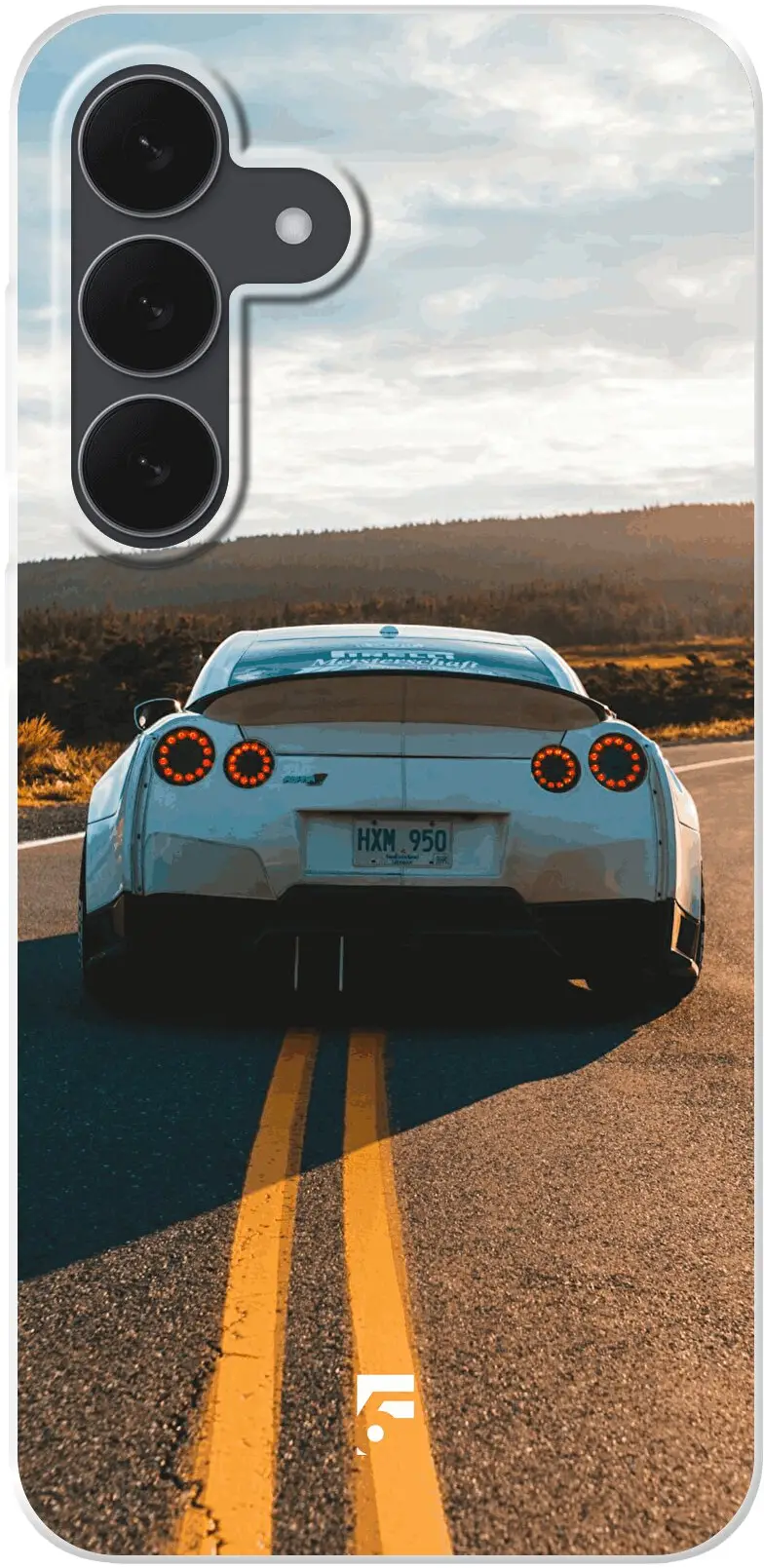 Silver Sports Car Galaxy S25 FE