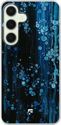 Bubbling Blues Galaxy S25 Plus